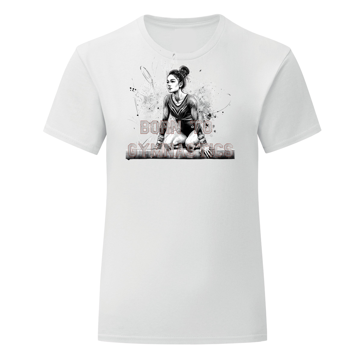 T-Shirt Ginnastica Artistica Born To Gymnastics 2024