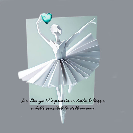 T-Shirt Dance Paper Grey