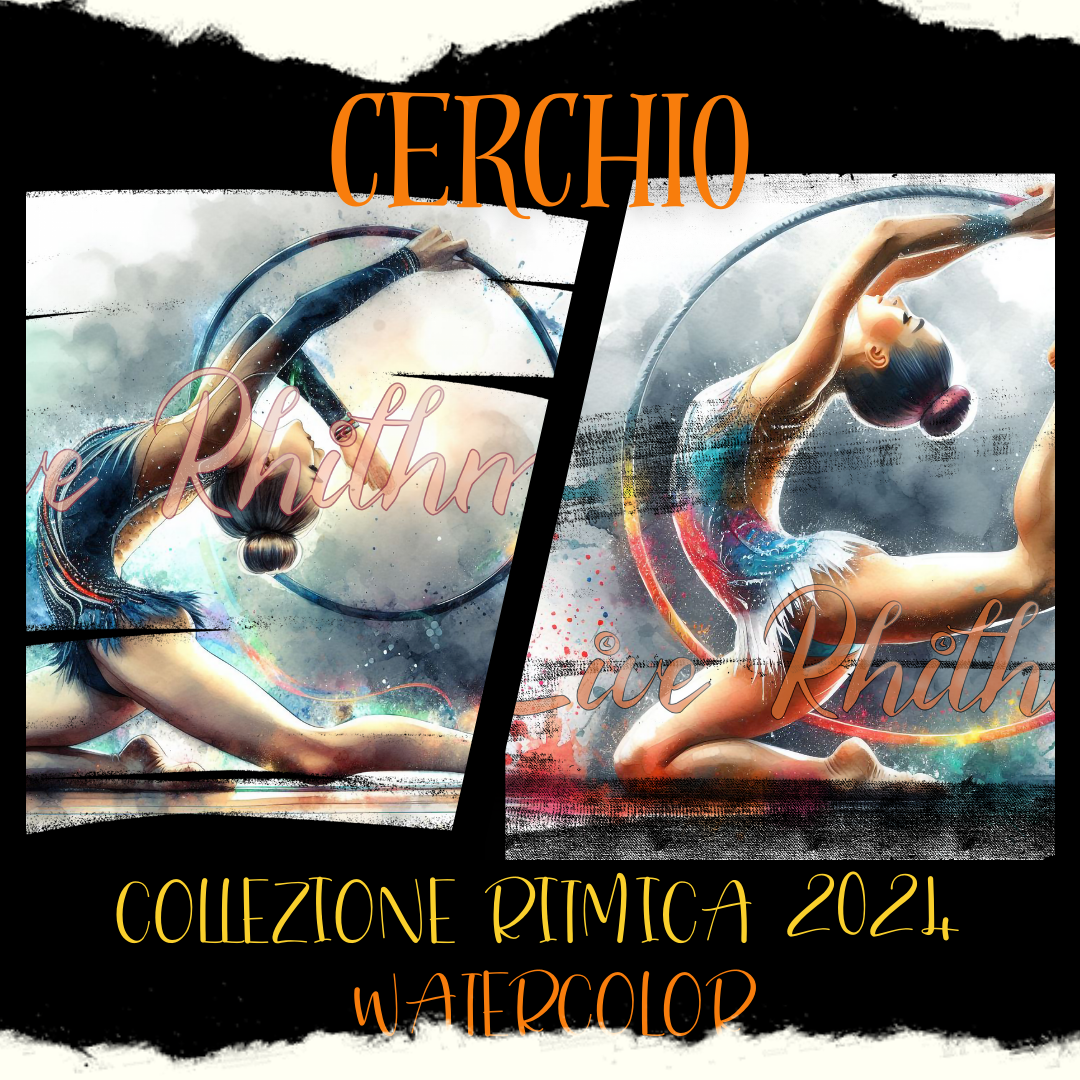 T-Shirt Ginnastica Ritmica CERCHIO Live Rhytmics 2024