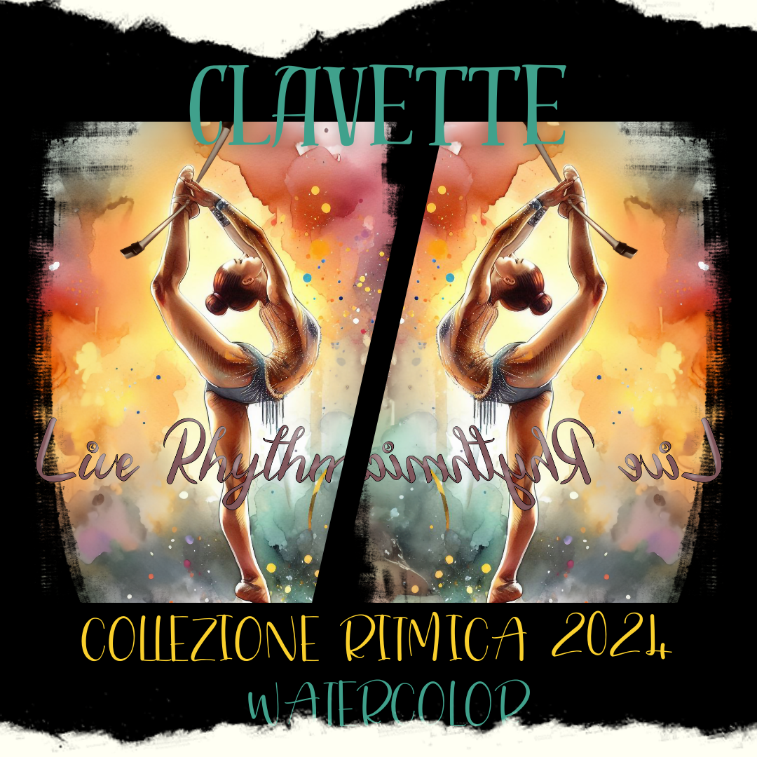 T-Shirt Ginnastica Ritmica CLAVETTE Live Rhytmics 2024