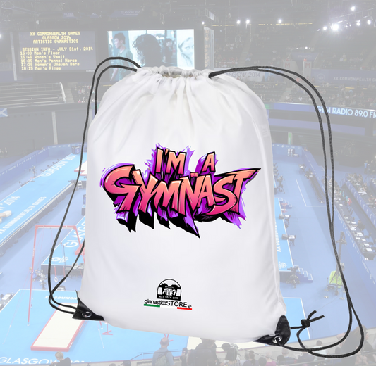 Zainetto I'm a Gymnast Graffiti 1