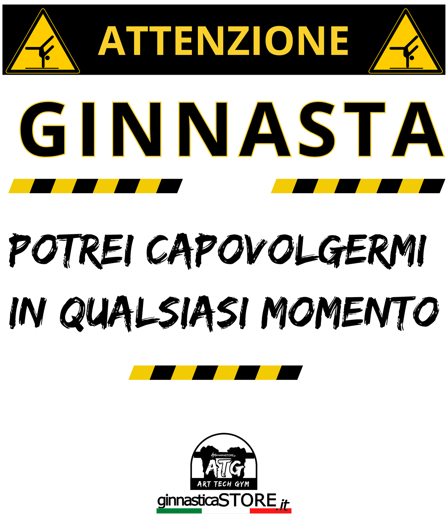 Zainetto I'm a Gymnast Attenzione Ginnasta