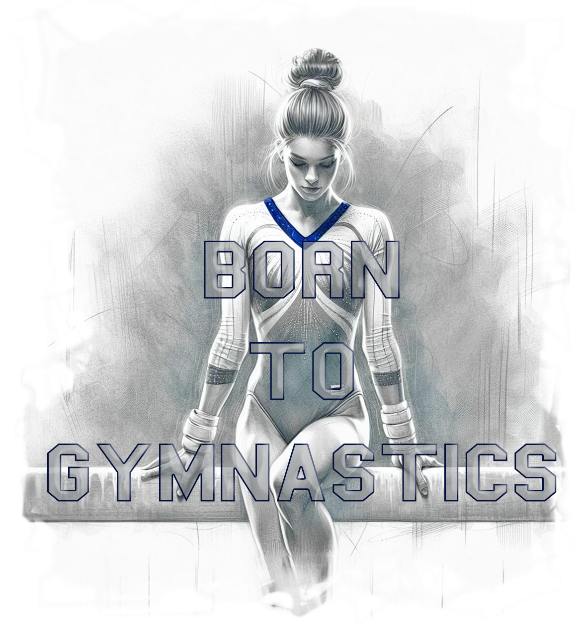 T-Shirt Ginnastica Artistica Born To Gymnastics 2024