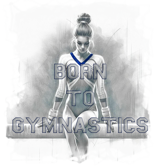T-Shirt Ginnastica Artistica Born To Gymnastics 2024