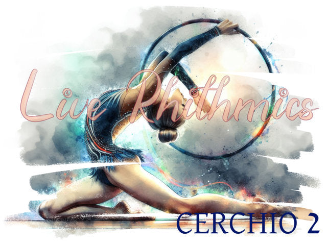 Felpa Ginnastica Ritmica CERCHIO Live Rhythmics 2024