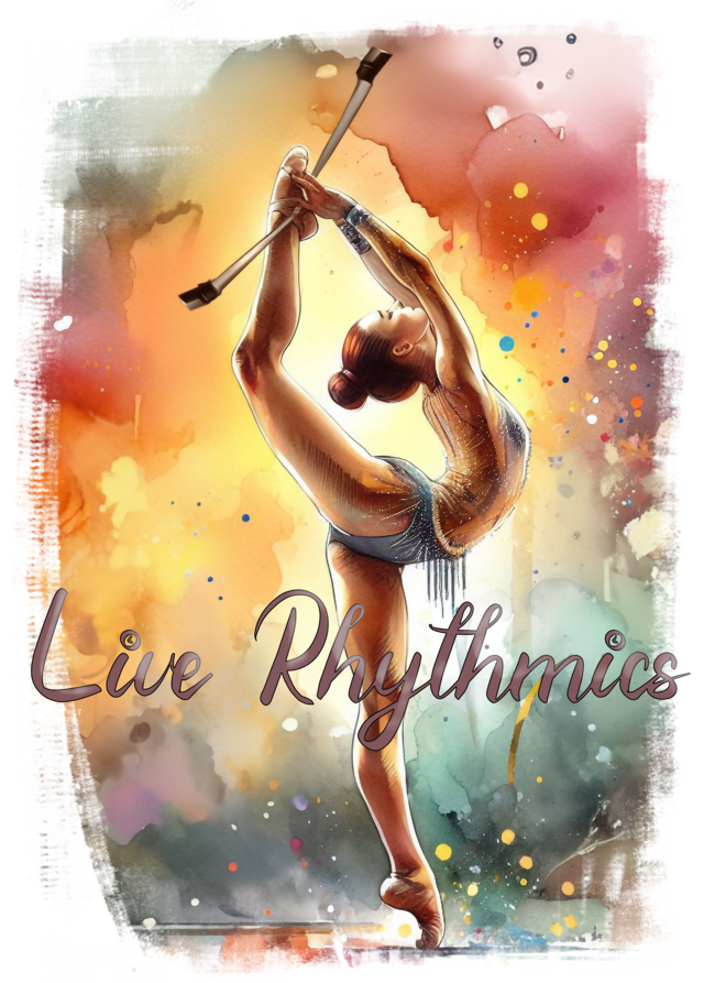 T-Shirt Ginnastica Ritmica CLAVETTE Live Rhytmics 2024