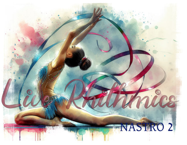 T-Shirt Ginnastica Ritmica NASTRO Live Rhytmics 2024