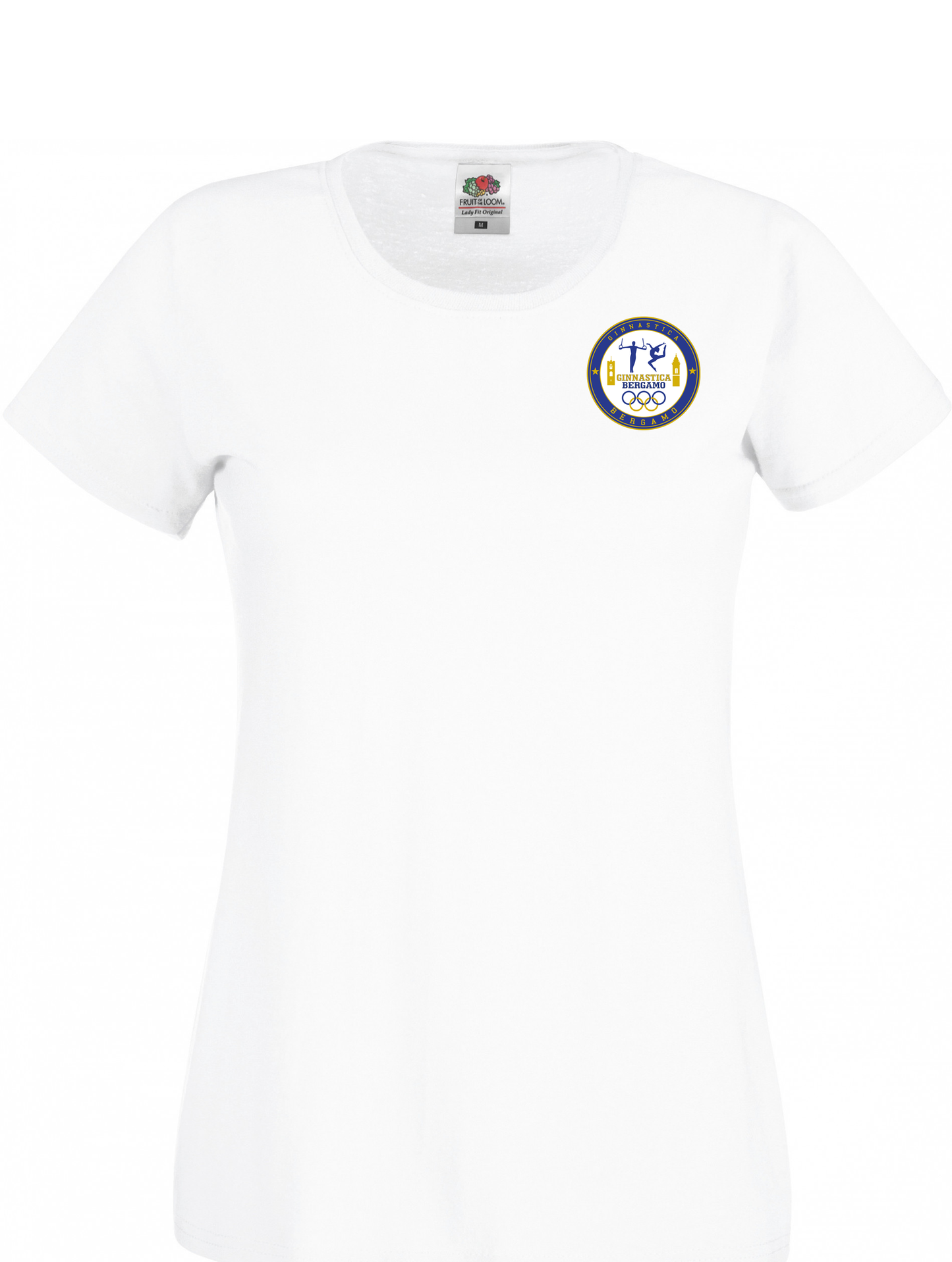 Ginnastica Bergamo T-Shirt Bianca/Grigia