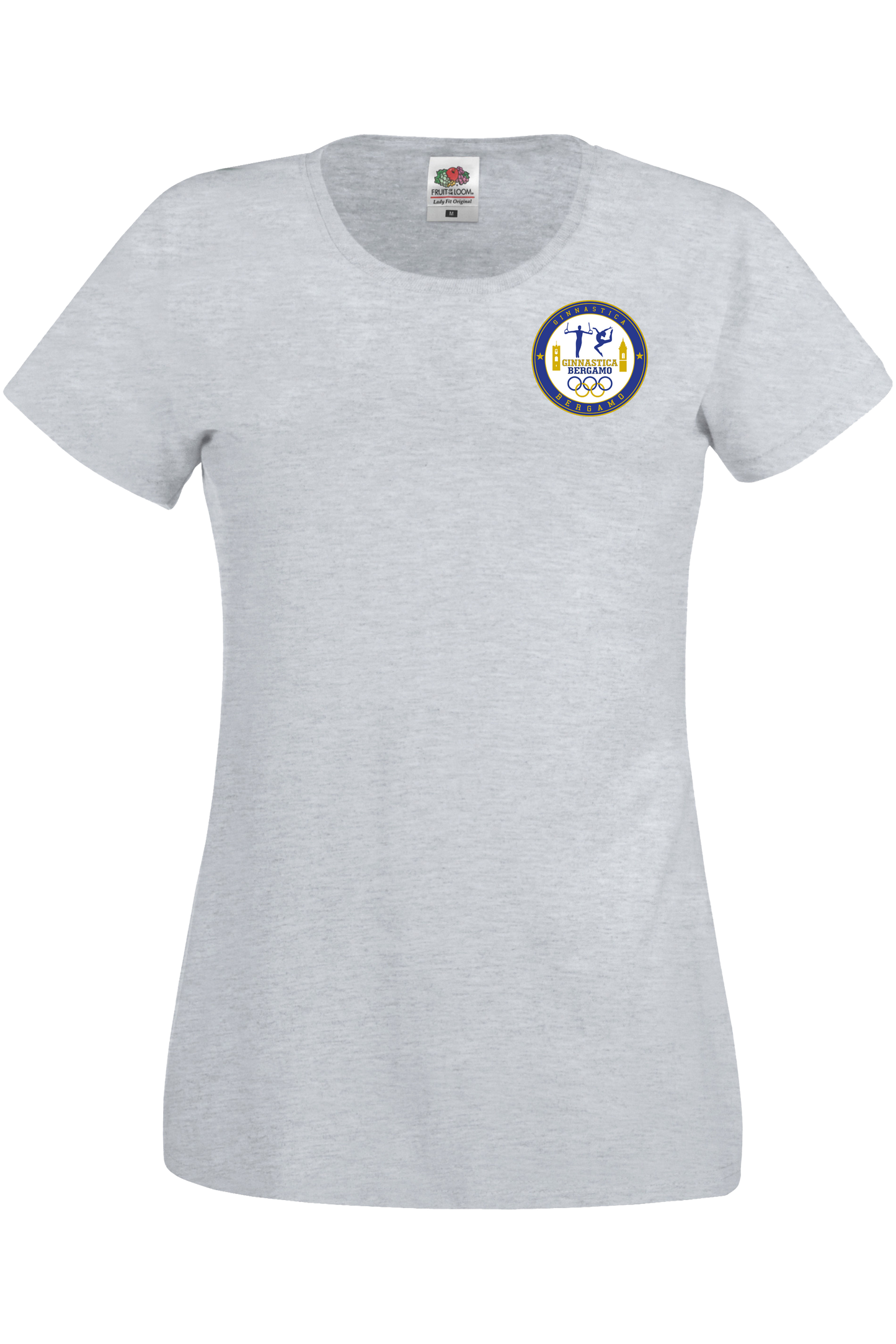 Ginnastica Bergamo T-Shirt Bianca/Grigia