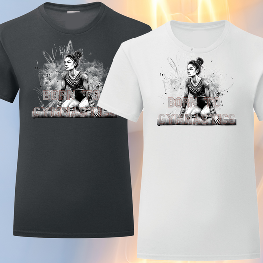 T-Shirt Ginnastica Artistica Born To Gymnastics 2024