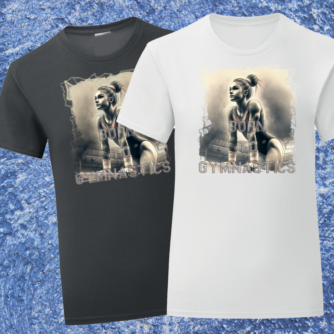 T-Shirt Ginnastica Artistica Born To Gymnastics 2024