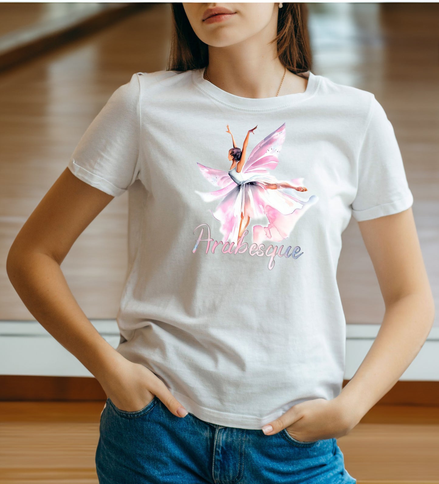 T-Shirt Arabesque Buttefly