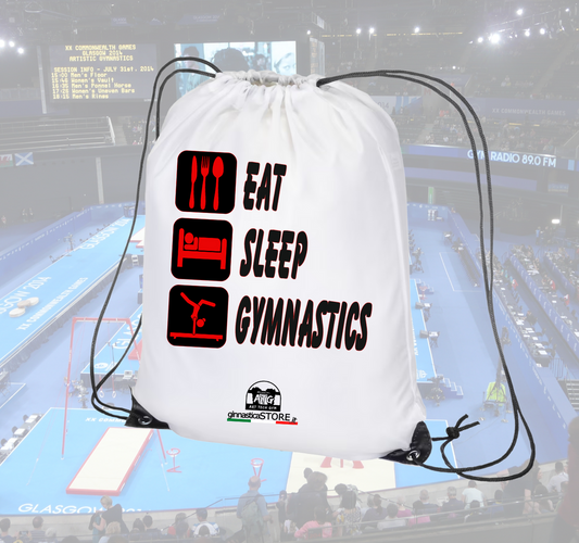 Zainetto I'm Eat Sleep Gymnastics