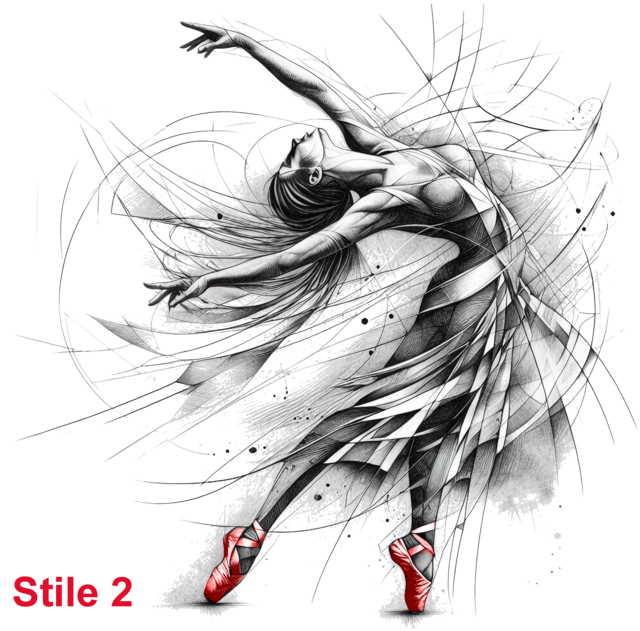 Tshirt Danza Collezione BN 2024