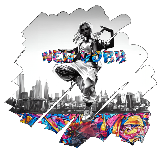 T-Shirt Hip Hop New York