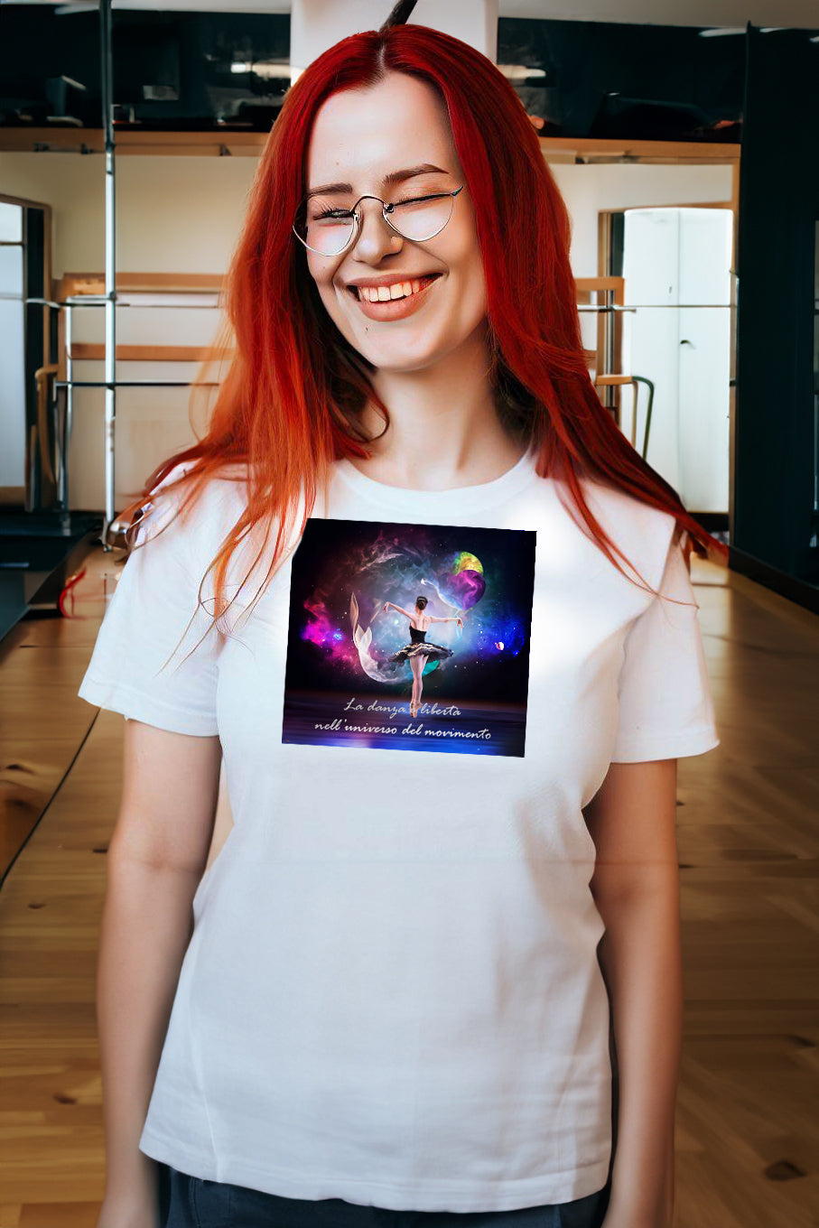 T-Shirt Dance Galaxy bn1